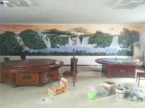  兴仁墙绘-写实风景