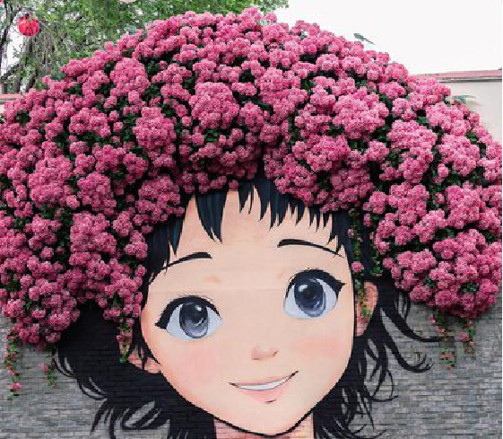  兴仁墙体彩绘-网红墙打卡