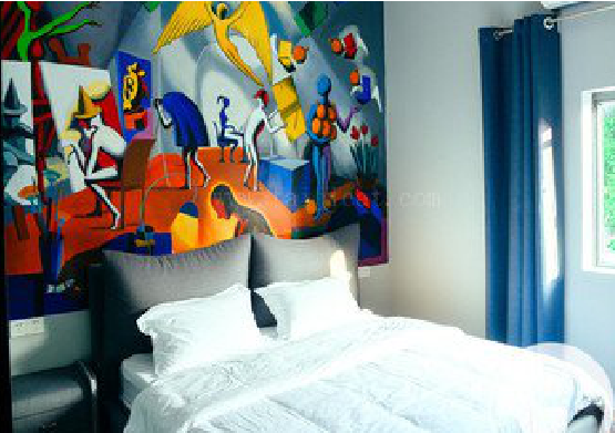 兴仁对于酒店的墙体彩绘而言更注重哪些方面?