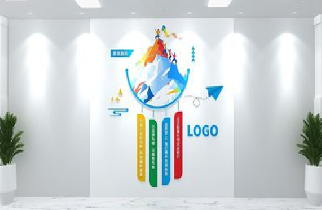  兴仁公司企业形象墙的工艺材料有哪些？